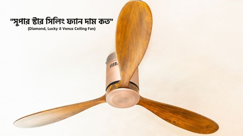 সুপার স্টার সিলিং ফ্যান দাম