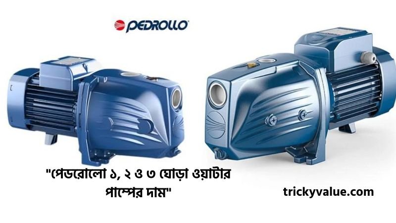 পেডরোলো ওয়াটার পাম্পের দাম